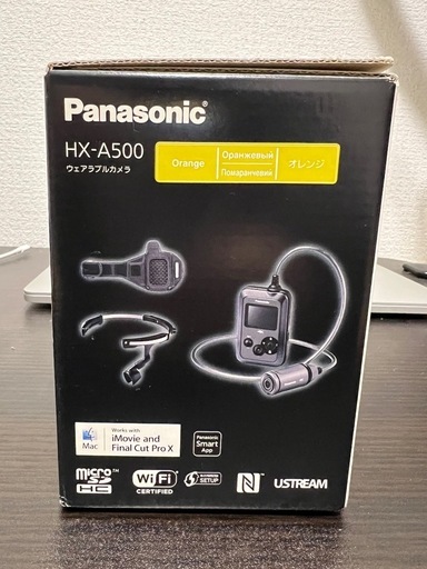 【新品未使用】Panasonic   HX-500 4Kウェアラブルカメラ