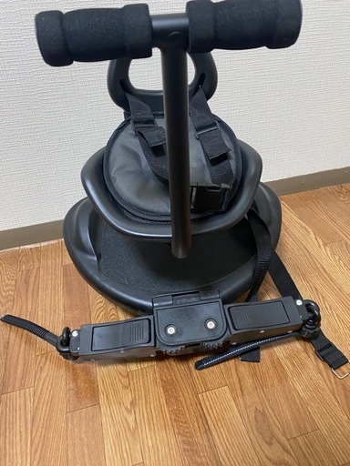 値下げしました‼️ ベビーカーステップボード 背もたれ付き 座れるタイプ 美品 2人乗り サイベックス/ピジョン/コンビ等対応