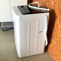 洗浄済み きれい 2024年製 A-stage 5.5kg 全自動洗濯機 WM02A-55WT ③の画像