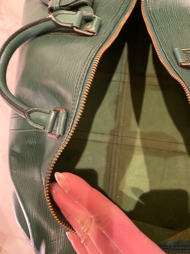 ルイヴィトン ヴィンテージ Louis Vuitton ボストンバッグ エピ グリーン 旅行バッグ