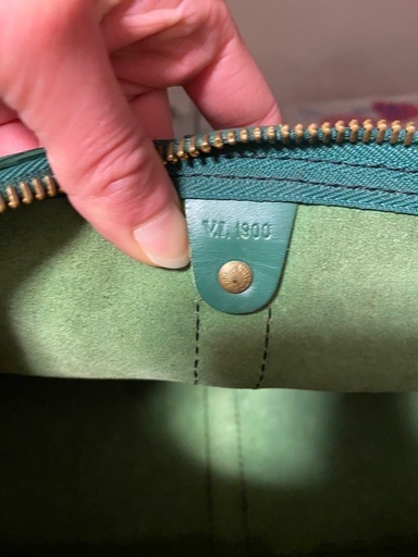 ルイヴィトン ヴィンテージ Louis Vuitton ボストンバッグ エピ グリーン 旅行バッグ