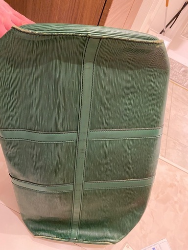 ルイヴィトン ヴィンテージ Louis Vuitton ボストンバッグ エピ グリーン 旅行バッグ