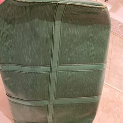 ルイヴィトン ヴィンテージ Louis Vuitton ボストンバッグ エピ グリーン 旅行バッグの画像