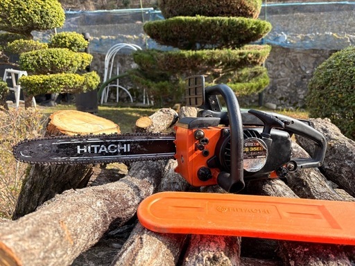 ⭐️ 【動作確認済】日立 CS35E エンジンチェーンソー 薪作り 伐採  即使用可能⭐️