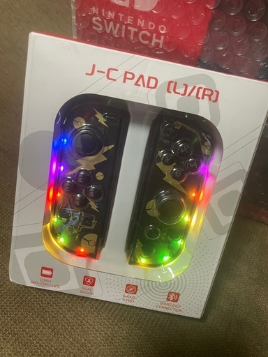 【取引予定者決定】新品 Switch グレー ジョイコン ポケモン セット