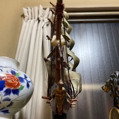 昭和レトロ 帆船模型 インテリア 8,000円｜川越の画像