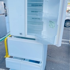 TOSHIBA大型冷凍冷蔵庫,508L,フロントガラス製,タッチパネル付,動作確認済み、の画像