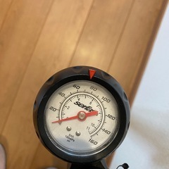 SERFAS(サーファス) 自転車 高圧空気入れ フロアポンプ エアゲージ付 仏式/米式/英式 ロードバイク MTB クロスバイク FP-200の画像