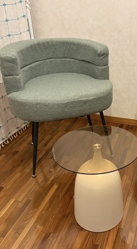 【新品未使用】定価39599円→13000円にお値下げ！Francfranc好き必見！オシャレなシングルソファ