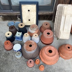 植木鉢　プランターの画像