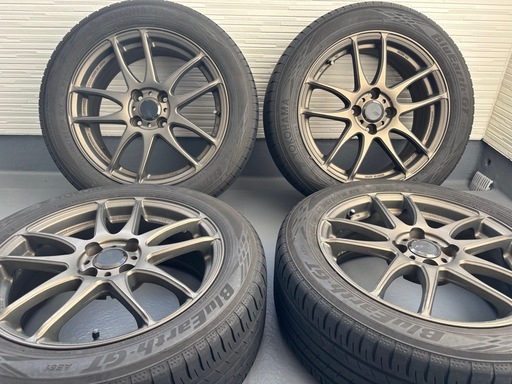 取引中　WORK EMOTION CR Kiwami      16インチ4本セットタイヤ付き