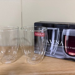 ボダムダブルウォールグラスの画像