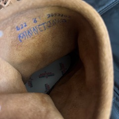 ミネトンカ　ブーツの画像