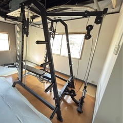 スミスマシン　パワーラック　ベンチ　プレート　セット　美品！の画像