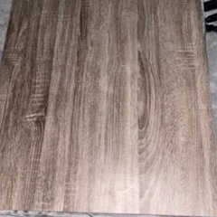 【美品】こたつテーブル 幅75×奥行60cm 長方形 ダークグレー 木目調 丈夫なメラミン張り センターテーブル 薄型フラットヒーター FLZ ③の画像