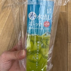 【新品未開封】水出し　ポット　茶漉し付き　イトウエンの画像