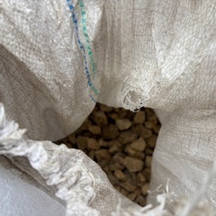 【少量】砂利、防犯砂利、タイルマット(劣化)の画像