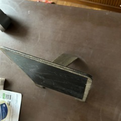 おしゃれなカフェに　立てかけ看板の画像