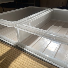 収納ケース（2個セット)の画像