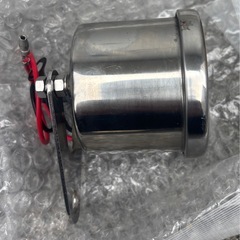 汎用60パイ　機械式スピードメーター　黒パネルの画像