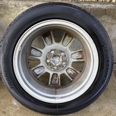 デリカD5 純正ホイール&タイヤ　225/55R18　4本セットの画像