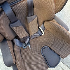 スマートエンジェル ジュニアシート FIX-BR ISOFIX ブラウンの画像