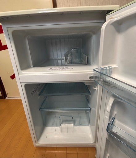 「2017年製 Elabitax 96L 2ドア冷蔵庫 ER-107(HG) 一人暮らし コンパクト」