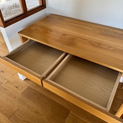 【無印良品】デスク※天板使用感ありの画像