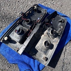 JB23 社外スモークテールランプ等セットの画像