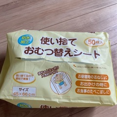おむつ替えシート20枚 150円＋50枚おまけの画像