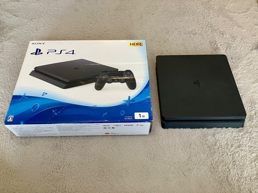 【3/23〆】PlayStation4 1TB 本体＋付属品完備 箱・説明書付き
