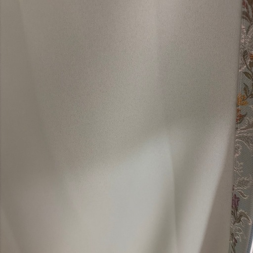 新品
花柄ストライプ ドレープカーテン　レースカーテン