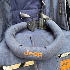 jeep Ｂ型ベビーカー　デニムの画像