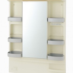 ✨美品✨一般的75cm幅の洗面台ユニット（ノーリツミラーキャビネット）の画像
