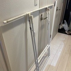 アイリスオーヤマ布団、物干しスタンドの画像