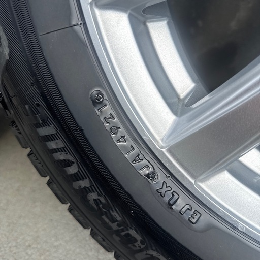 185/65r15スタッドレスホイールセットアクアなどに