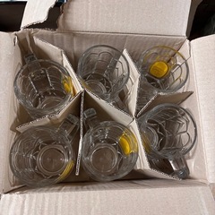 新品未使用品　サントリー角 メガジョッキ700ml 6個セット 角ハイボール グラス 居酒屋の画像