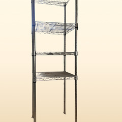 【格安】スチールラック 4段 W45×D45×H150cmの画像