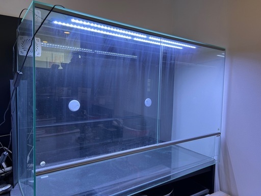 オールガラス　エーハイムレプタイルケージ美品　1200 ✖️45✖️800