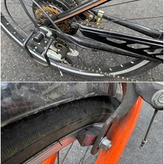 【値下げしました！】子供用自転車 マルイシ プレアデス 24インチ 6段変速 LEDオートライトの画像