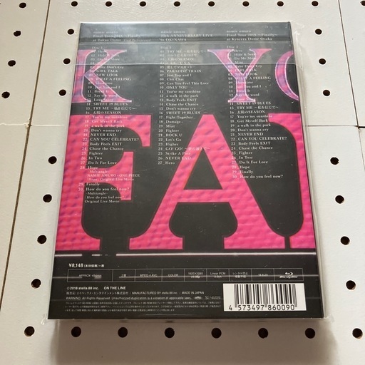 Finally Final Tour 2018 Blu-ray 3枚組
