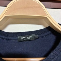 ブラックレーベルクレストブリッジ　ニットセーター　Lサイズ　紺色系の画像