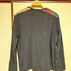 ブラックレーベルクレストブリッジ　ニットセーター　Lサイズ　紺色系の画像