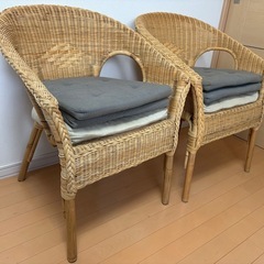 IKEA椅子2脚を無料でお譲りします！の画像