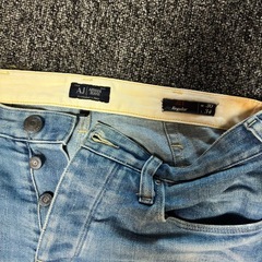アルマーニジーンズ　W30 L34 ウエスト約76cm 薄い青の画像