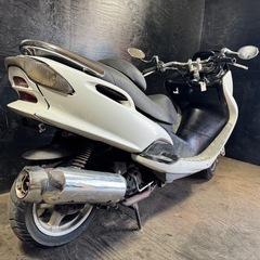 ★支払い総額3.8万円★買取強化中！査定無料♪ヤマハ マジェスティ125 5CA 社外ハンドル、ハンドルポスト！ タンデムバー！アルミステップボード！の画像