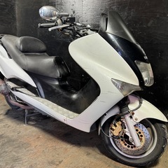 ★支払い総額3.8万円★買取強化中！査定無料♪ヤマハ マジェスティ125 5CA 社外ハンドル、ハンドルポスト！ タンデムバー！アルミステップボード！の画像