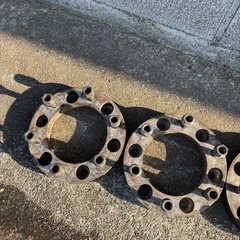 日産　キャラバン　サファリ　25mm KICS ワイドトレッドスペーサー　6穴の画像