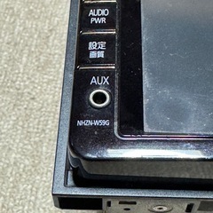 トヨタ純正カーナビの画像