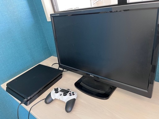 PlayStation 4  コントローラー　モニター3点セット